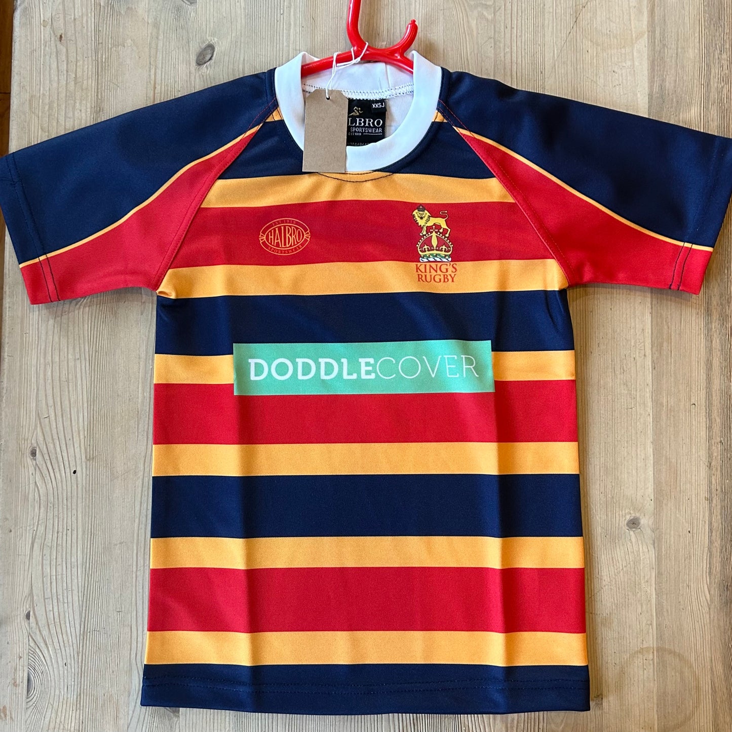 King's Rugby mini and junior shirt