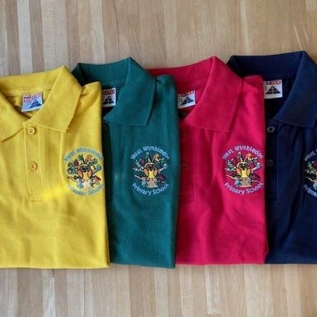 West Wimbledon Primary PE polos.
