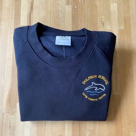 Dolphin School KS1 sports sweatshirt