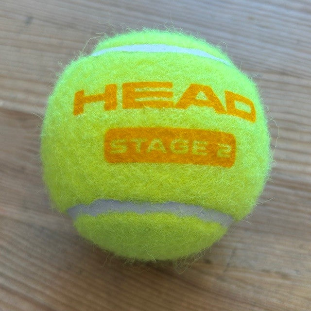 ORANGE junior tennis ball stage 2