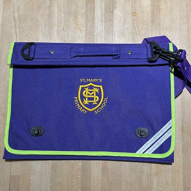 St Mary's Catholic Primary NEW STYLE HI VIS Bookbag