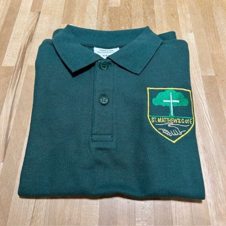 St Matthew's Primary Summer Polo Shirt NOW REDUCED