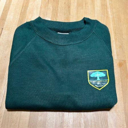 St Matthew's Primary PE Sweatshirt NOW REDUCED