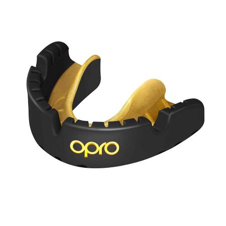 Opro Gold Braces Self Fit Mouthguard FOR BRACES WEARERS