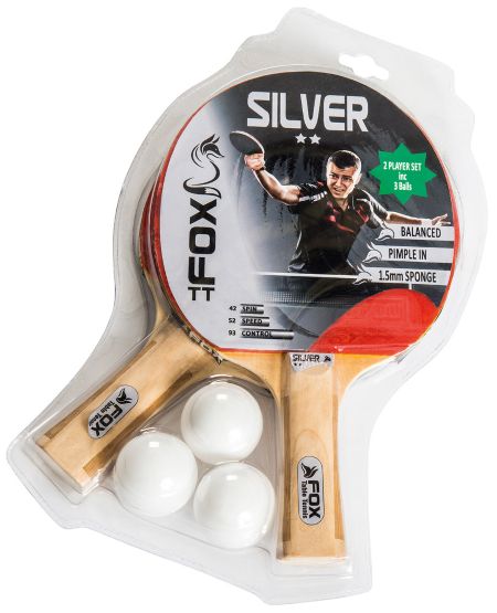 Fox TT Silver 2 player Table Tennis set