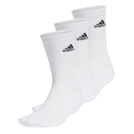Adidas 3 pair pack sports socks black or white.