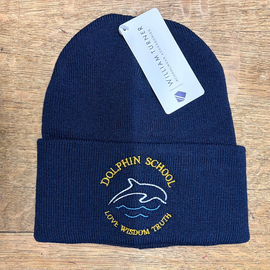 Dolphin winter hat, one size