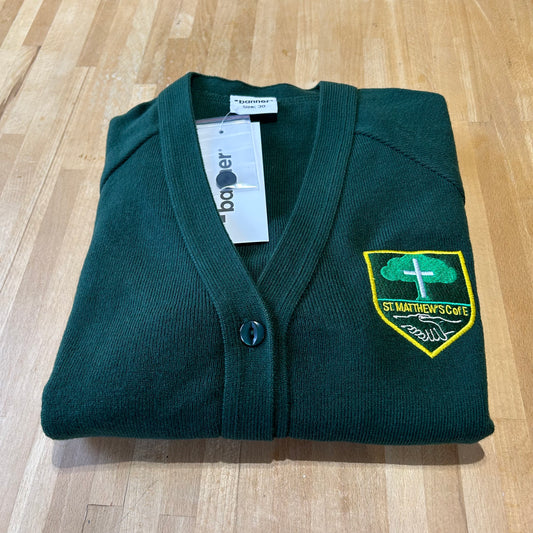 St Matthew's Primary NEW STYLE cardigan