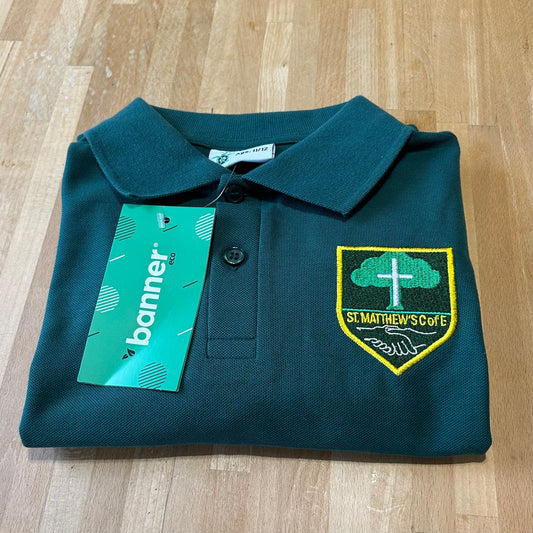 St Matthew's Primary NEW STYLE Summer Polo