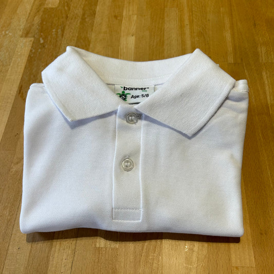 White polo shirt