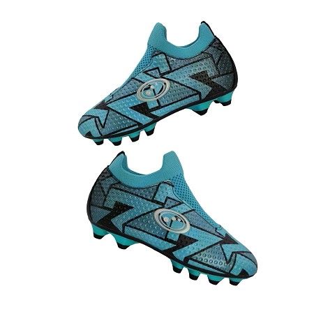 Optimum Aztec laceless junior football boots. Moulded sole
