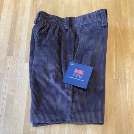 Grey corduroy shorts