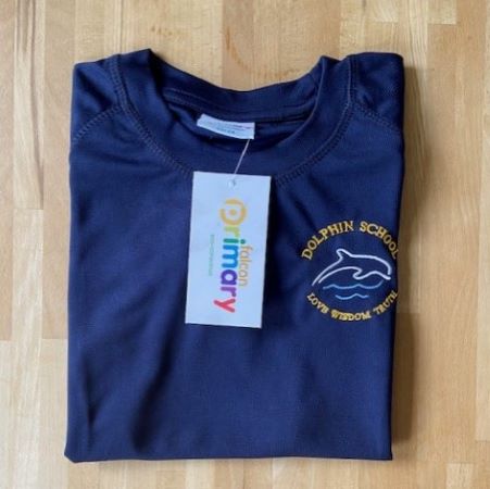 Dolphin School KS1 sports T shirt