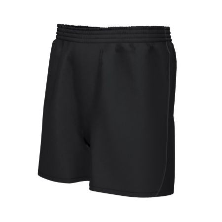 Plain Black PE shorts