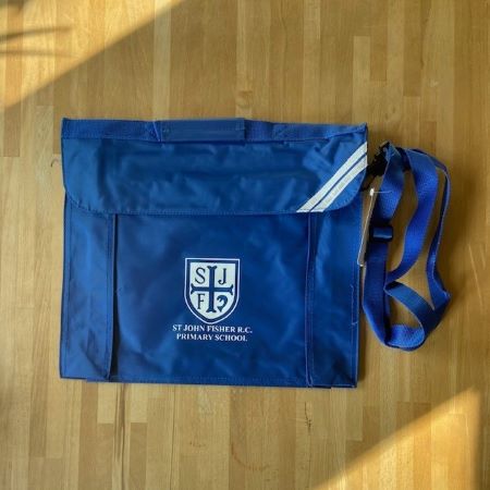 St John Fisher  book bag