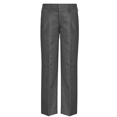 Grey school trousers